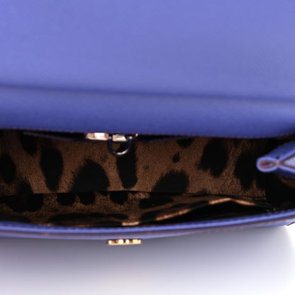 Dolce & Gabbana Dauphine Small Miss Sicily Satchel Purple 4 of 12