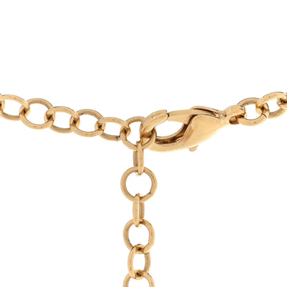 Chanel Metal Crystal CC Star Necklace Gold 5 of 7