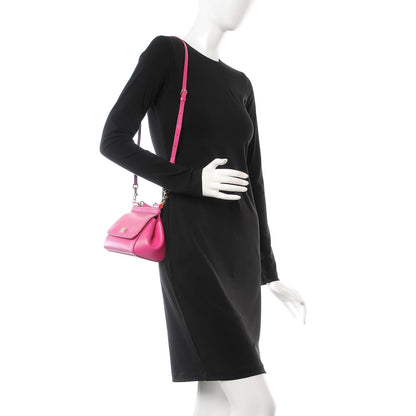 Dolce & Gabbana Dauphine Mini Miss Sicily Satchel Pink 2 of 7