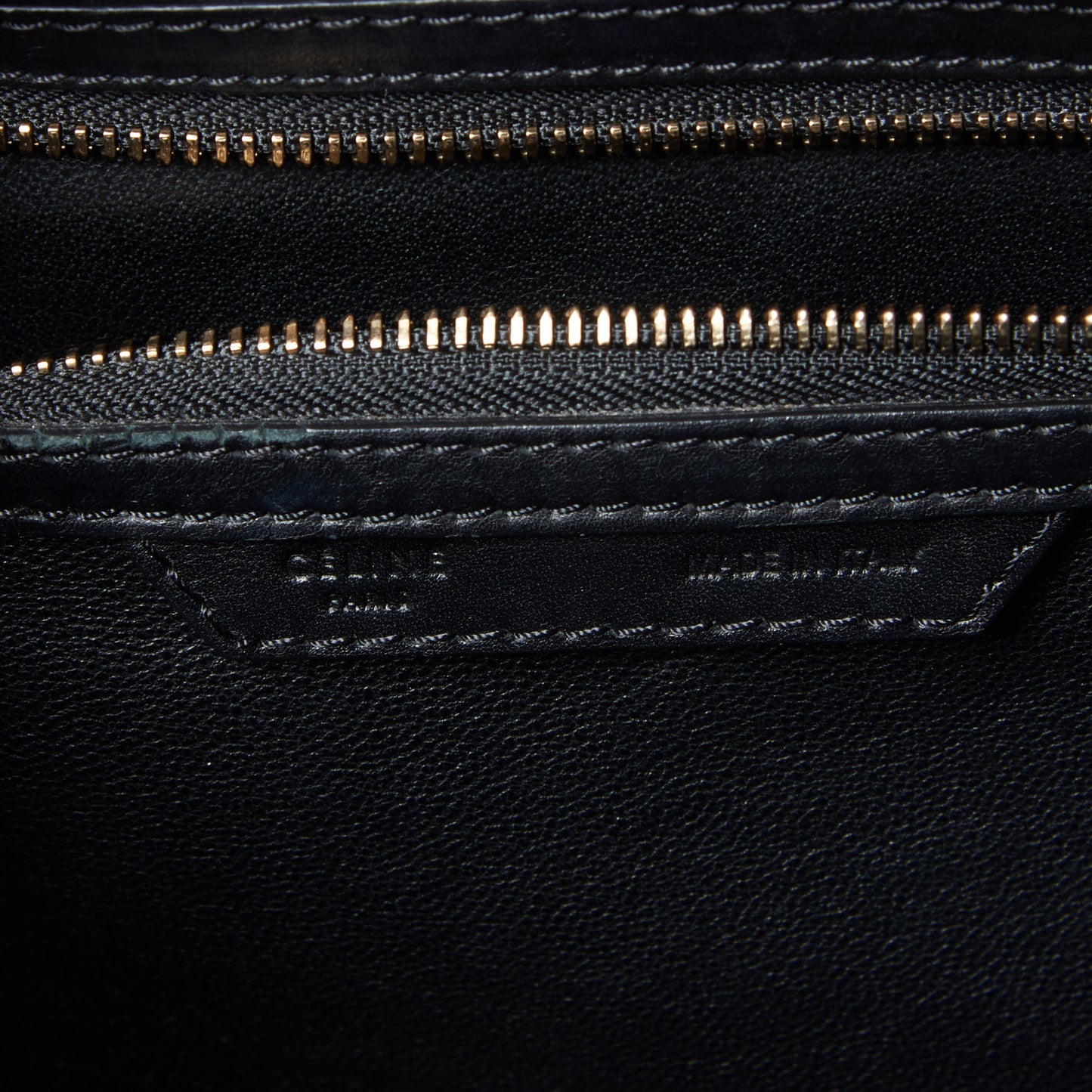 Smooth Calfskin Mini Luggage Black