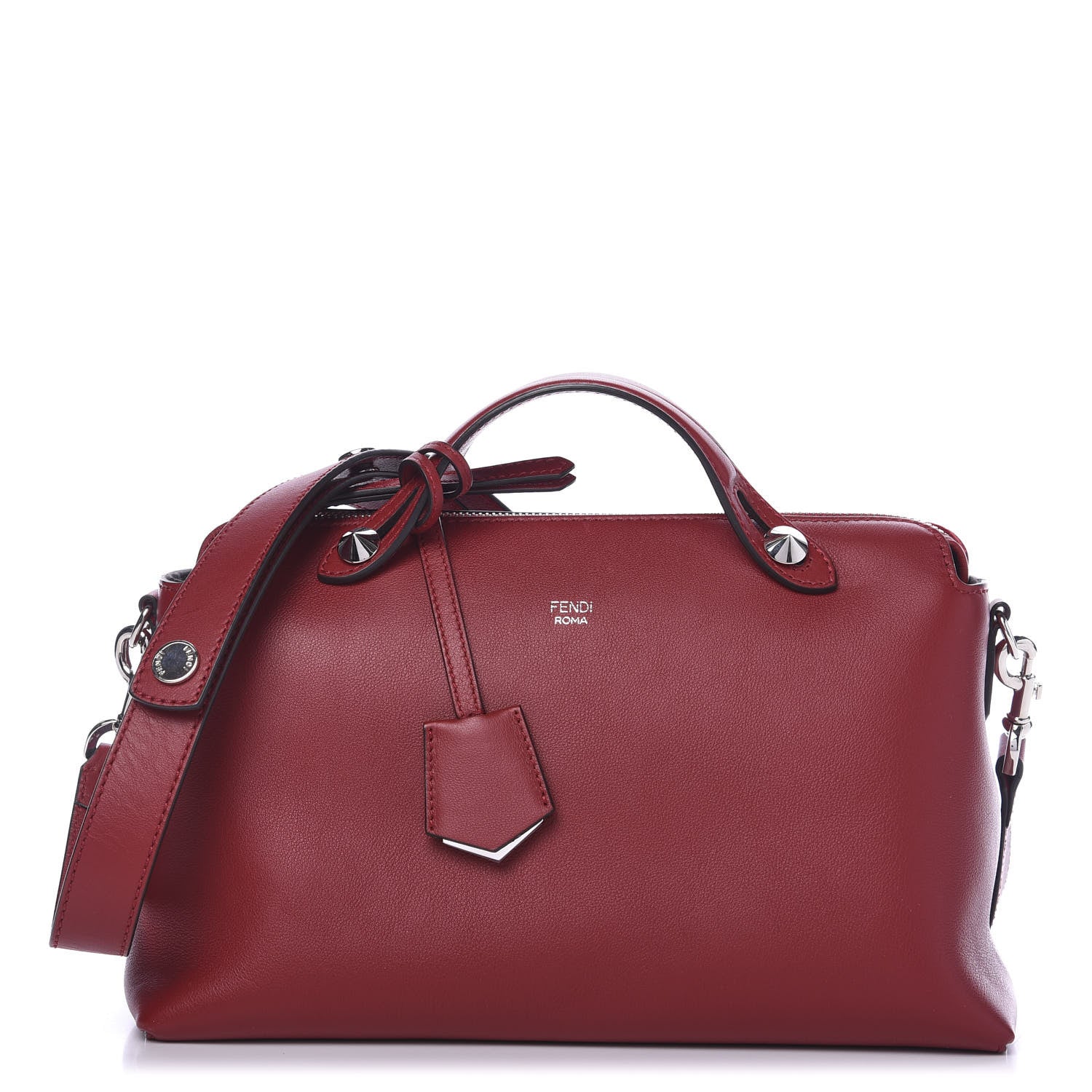 Fendi Vitello Dolce Medium By The Way Boston Bag Ribes 1 of 10
