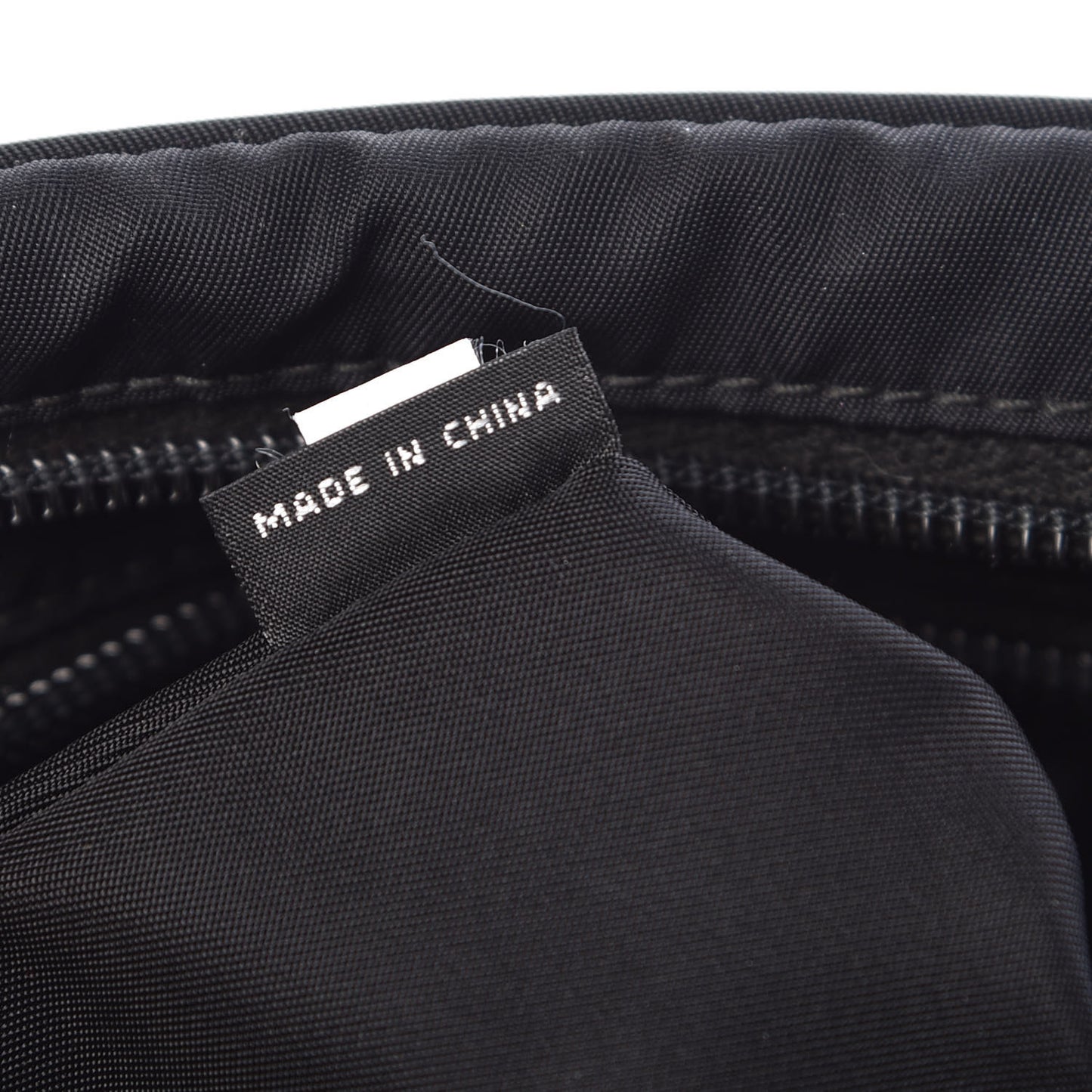 Tessuto Nylon Belt Bag Black