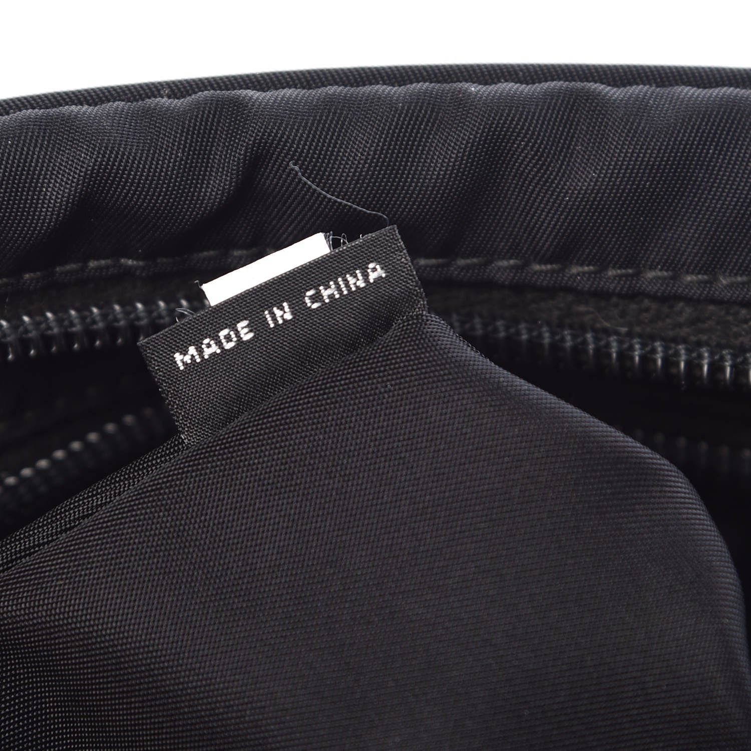 Prada Tessuto Nylon Belt Bag Black 7 of 10