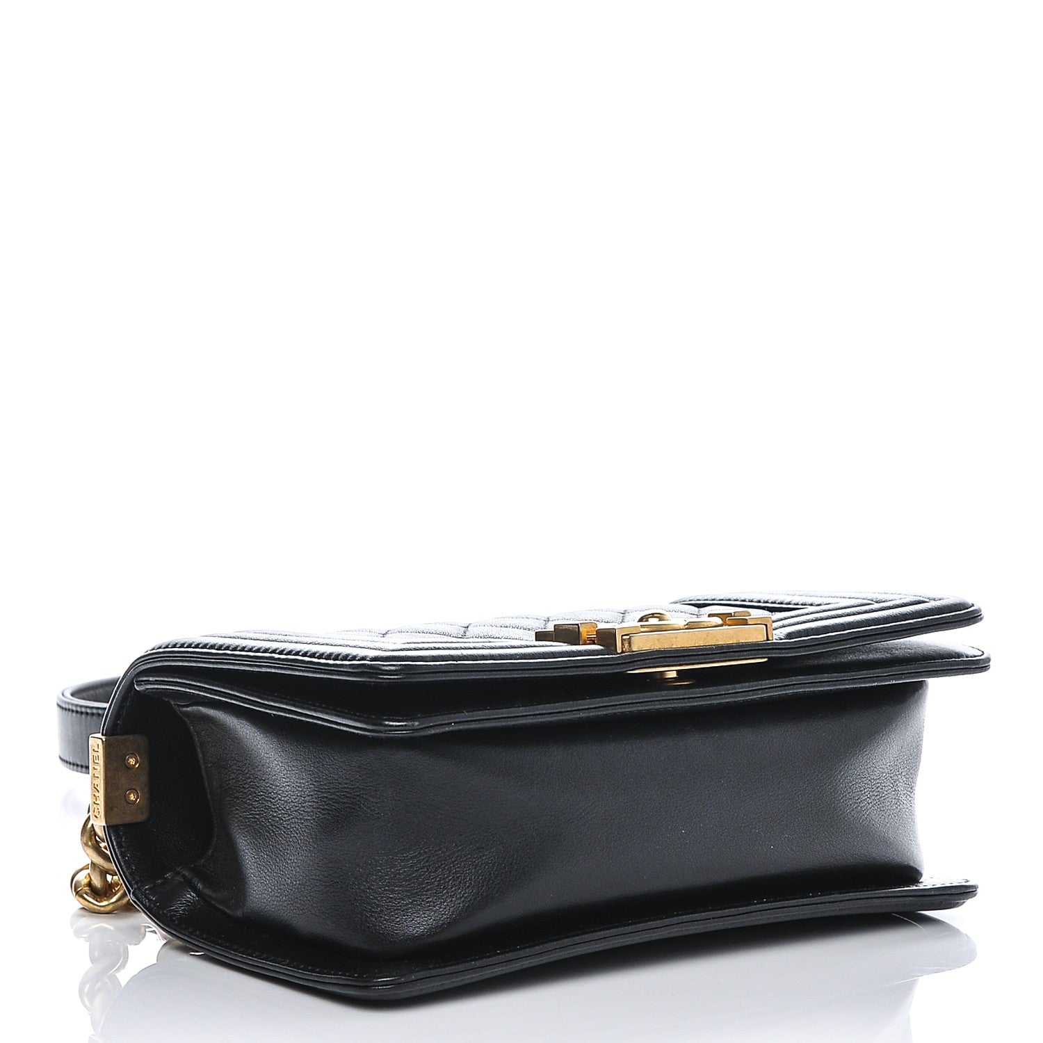 Chanel Calfskin Quilted Small Boy Flap Black 4 of 6