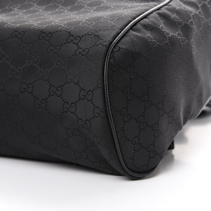 Gucci Nylon Monogram Slim Backpack Black 9 of 11