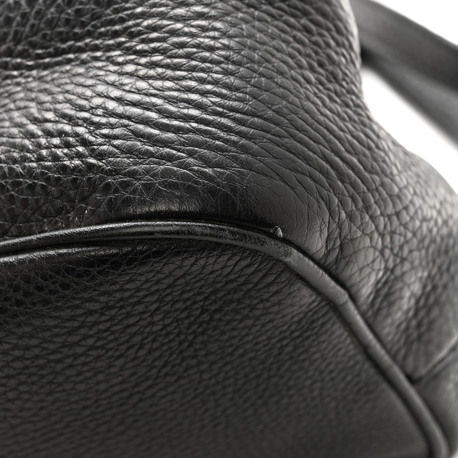 Gucci Pebbled Calfskin Small Soho Disco Bag Black 21 of 23