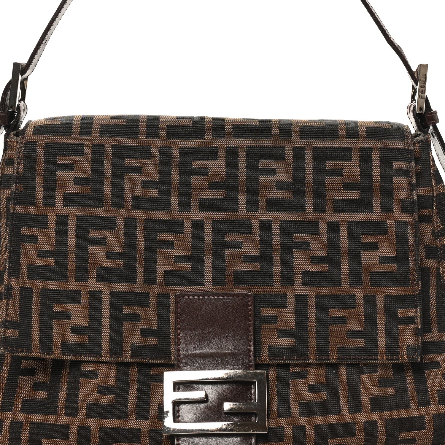 Fendi Zucca Mama Baguette Tobacco 7 of 9