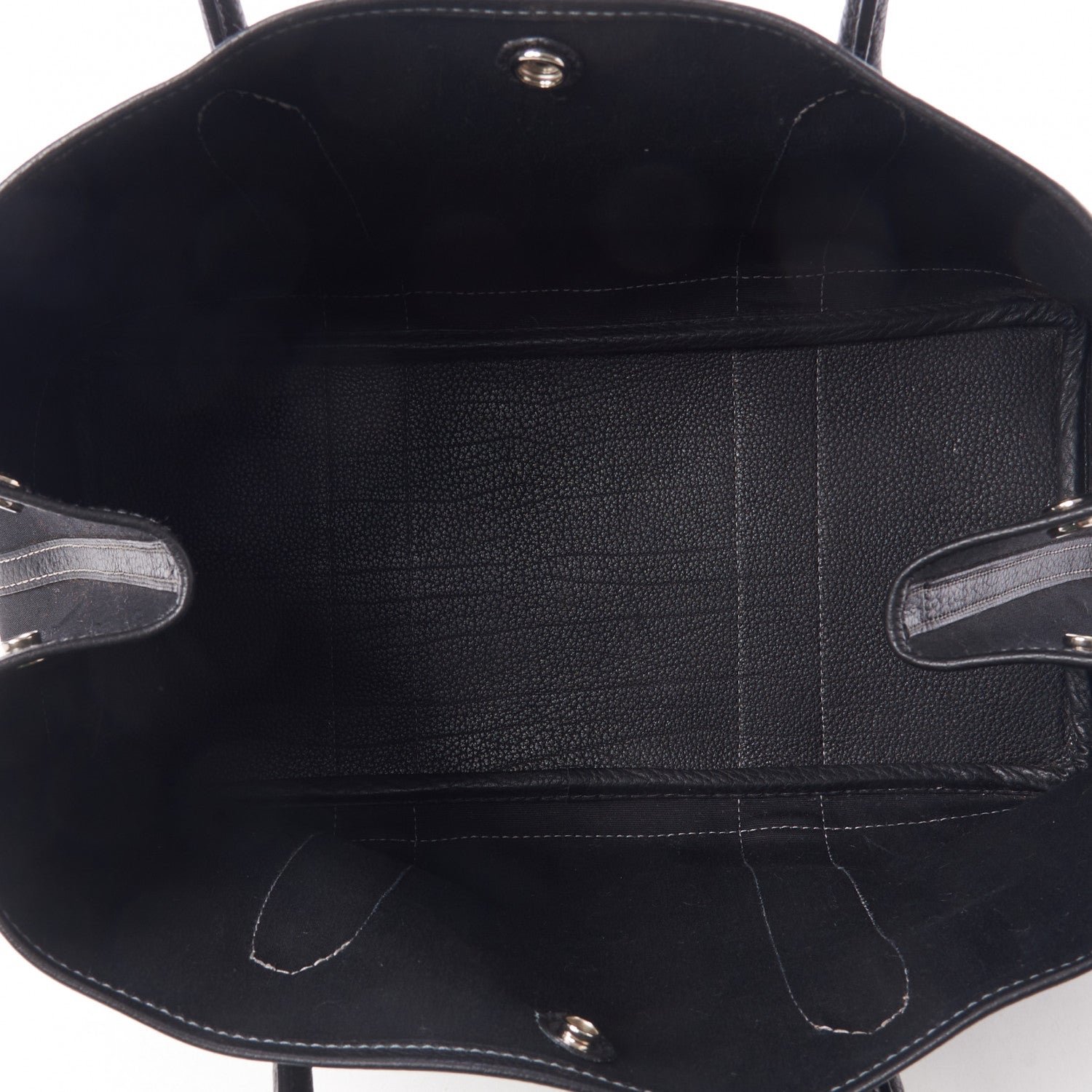 Hermes Toile Vache Country Garden Party 36 Black 6 of 7
