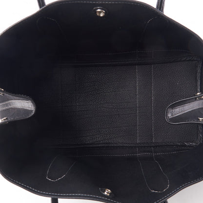 Hermes Toile Vache Country Garden Party 36 Black 6 of 7