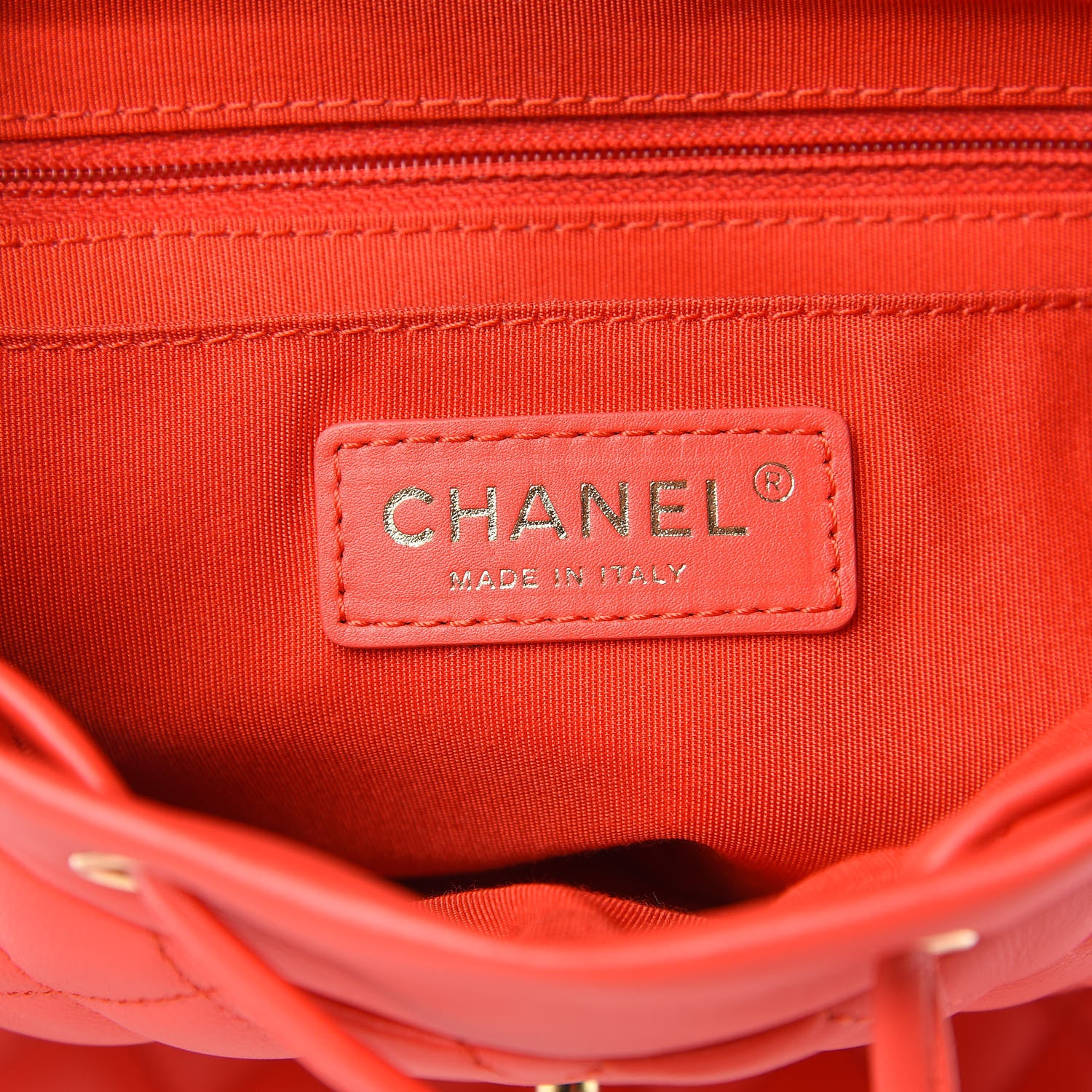 Chanel Lambskin Quilted Small Urban Spirit Backpack Red 6 of 10