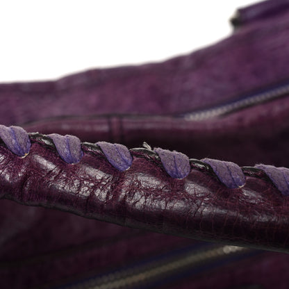 Balenciaga Agneau Giant 21 Silver Hardware Work Raisin 14 of 14