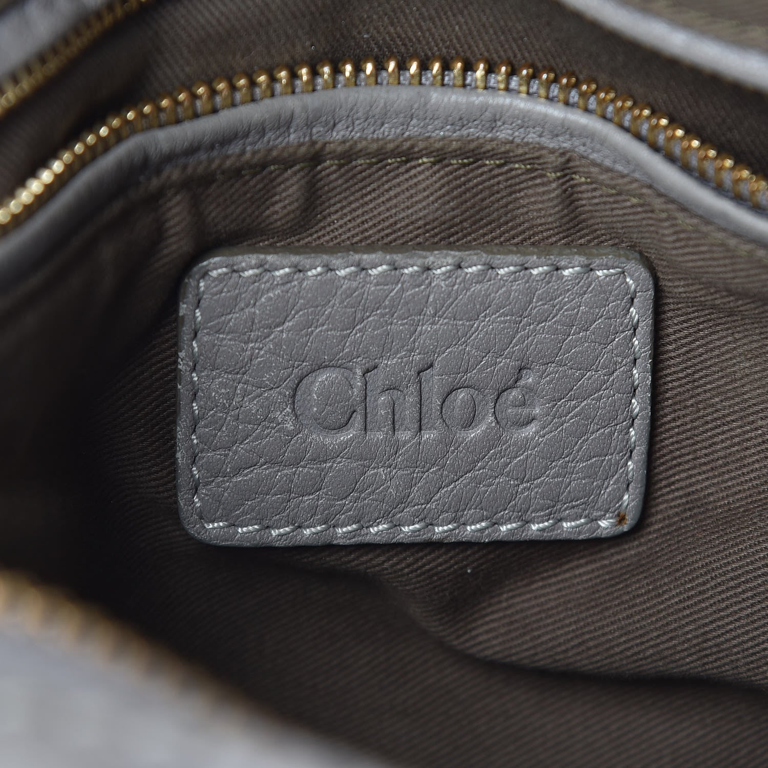 Chloe Calfskin Medium Marcie Satchel Cashmere Grey 8 of 16