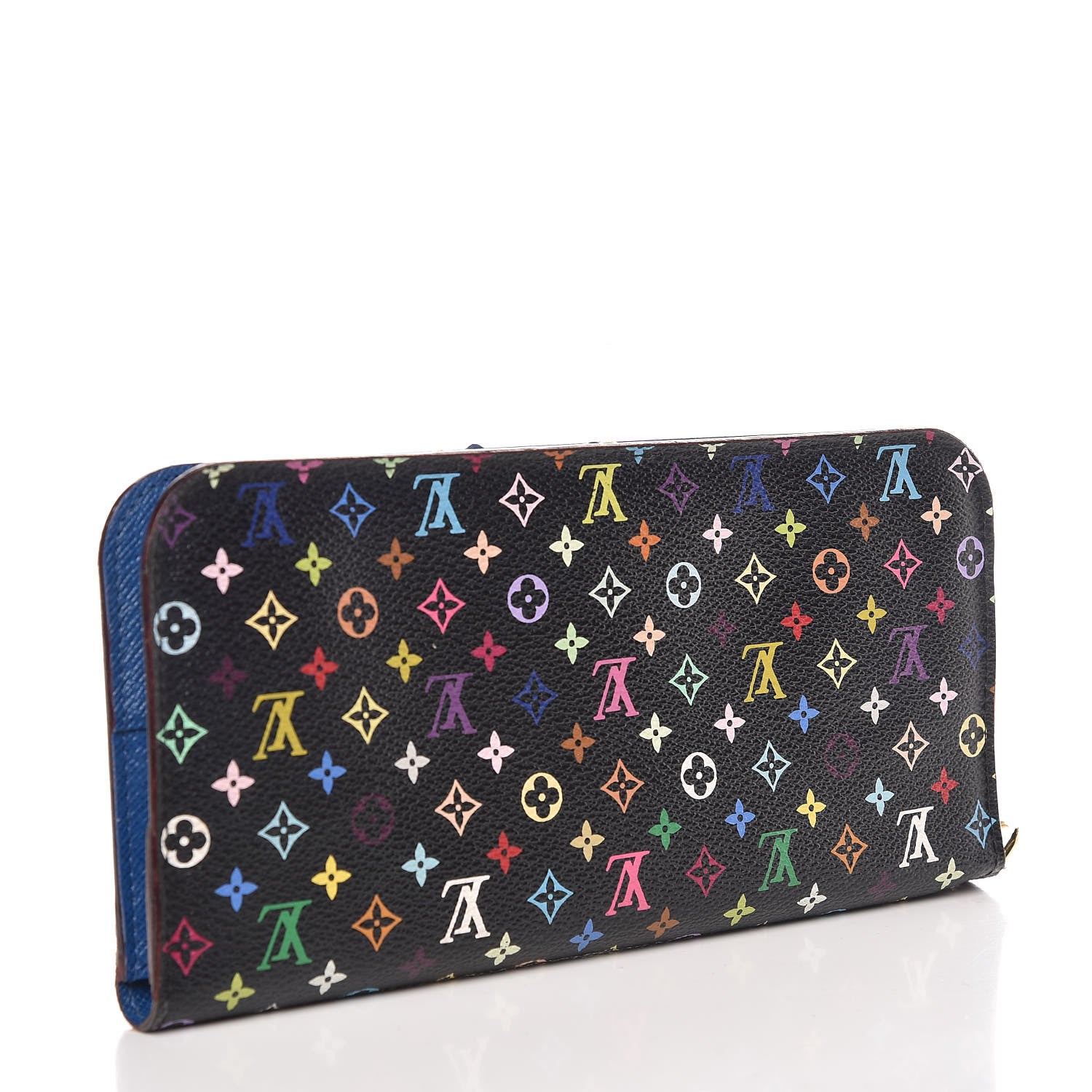 Louis Vuitton Monogram Multicolor Insolite Wallet Black Bleuet 3 of 6