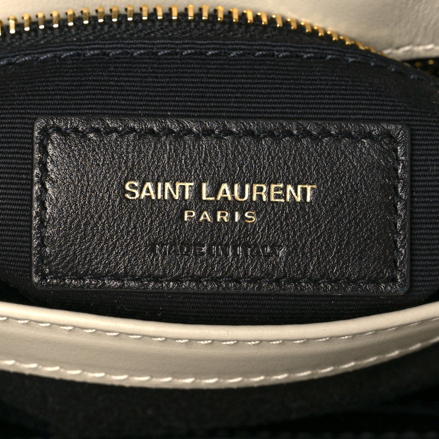 Calfskin Y Quilted Monogram Toy Loulou Crossbody Bag Crema Soft