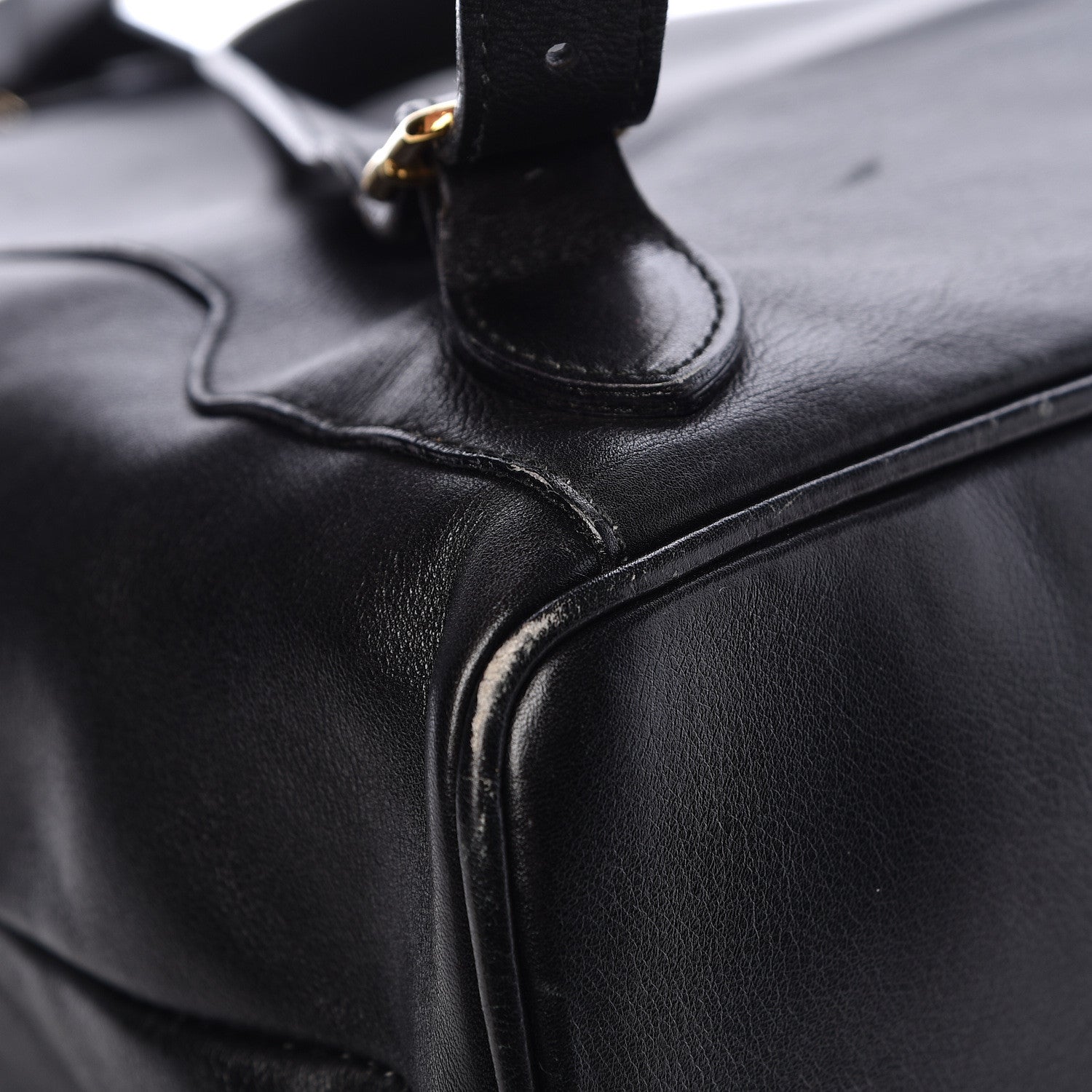 Gucci Calfskin Bamboo Backpack Black 19 of 22