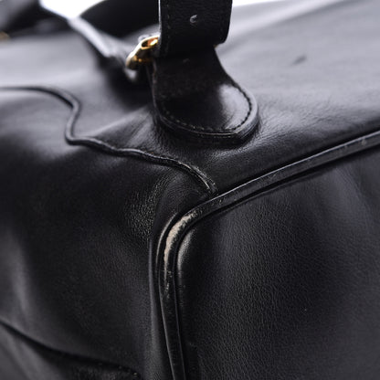 Gucci Calfskin Bamboo Backpack Black 19 of 22