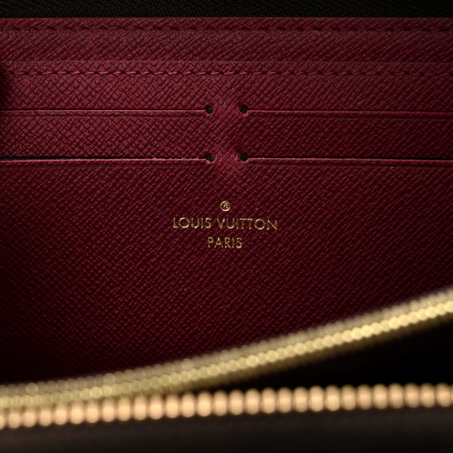 Monogram Clemence Wallet Fuchsia