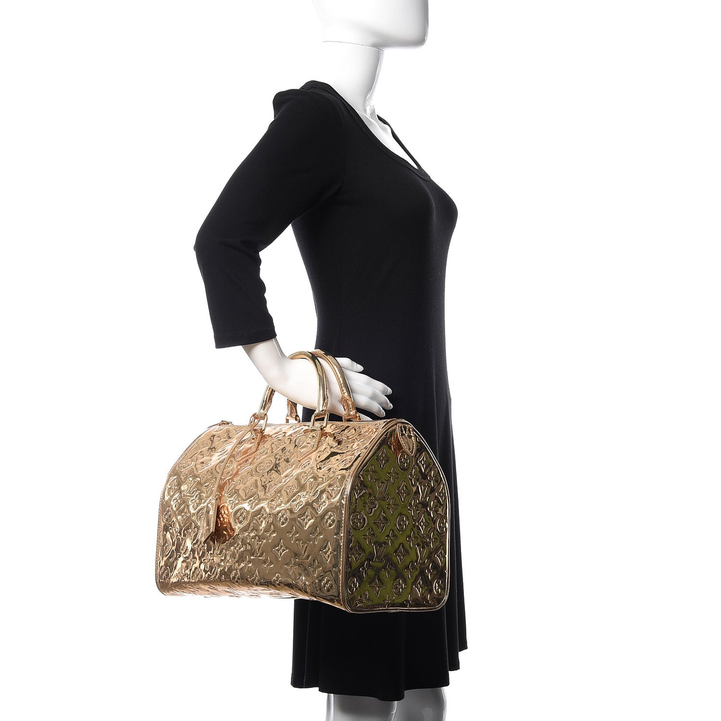 Monogram Miroir Speedy 35 Gold