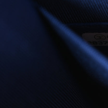 Chanel Caviar Quilted North South Boy Flap Blue 7 of 10