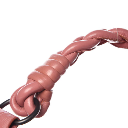 Bottega Veneta Cervo Deerskin Intrecciato Braided Hobo Rose Pink 13 of 14