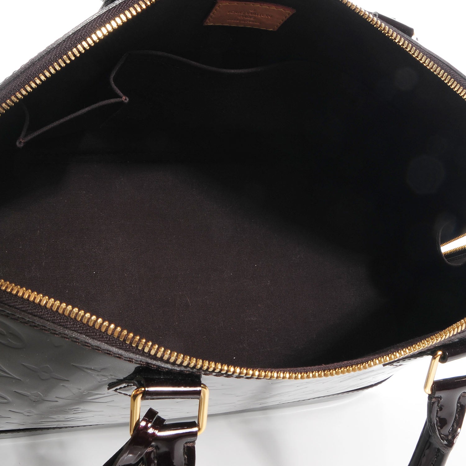 Louis Vuitton Vernis Alma GM Amarante 5 of 7
