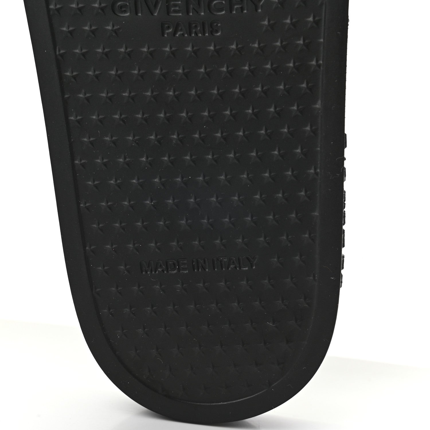 Givenchy Rubber Logo Womens Pool Slide Sandals 37 Fluo Yellow 7 of 9
