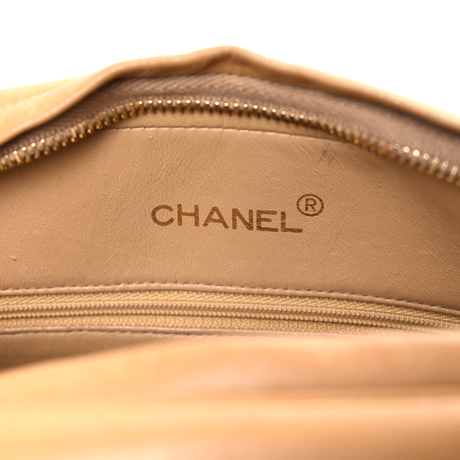 Chanel Lambskin Quilted Flap Camera Case Beige Clair 6 of 12