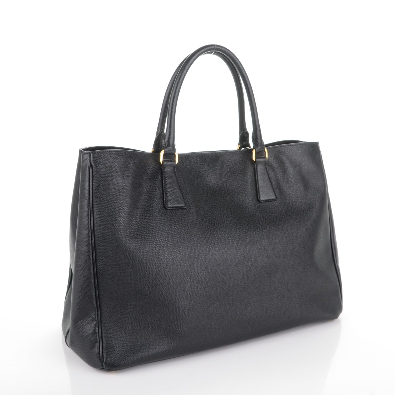 Prada Saffiano Lux Large Tote Nero Black 3 of 8
