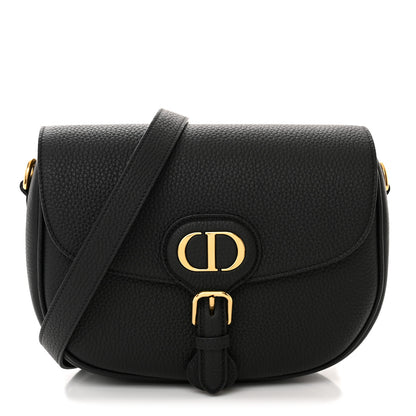 Christian Dior Grained Calfskin Medium Bobby Flap Black 1 of 11