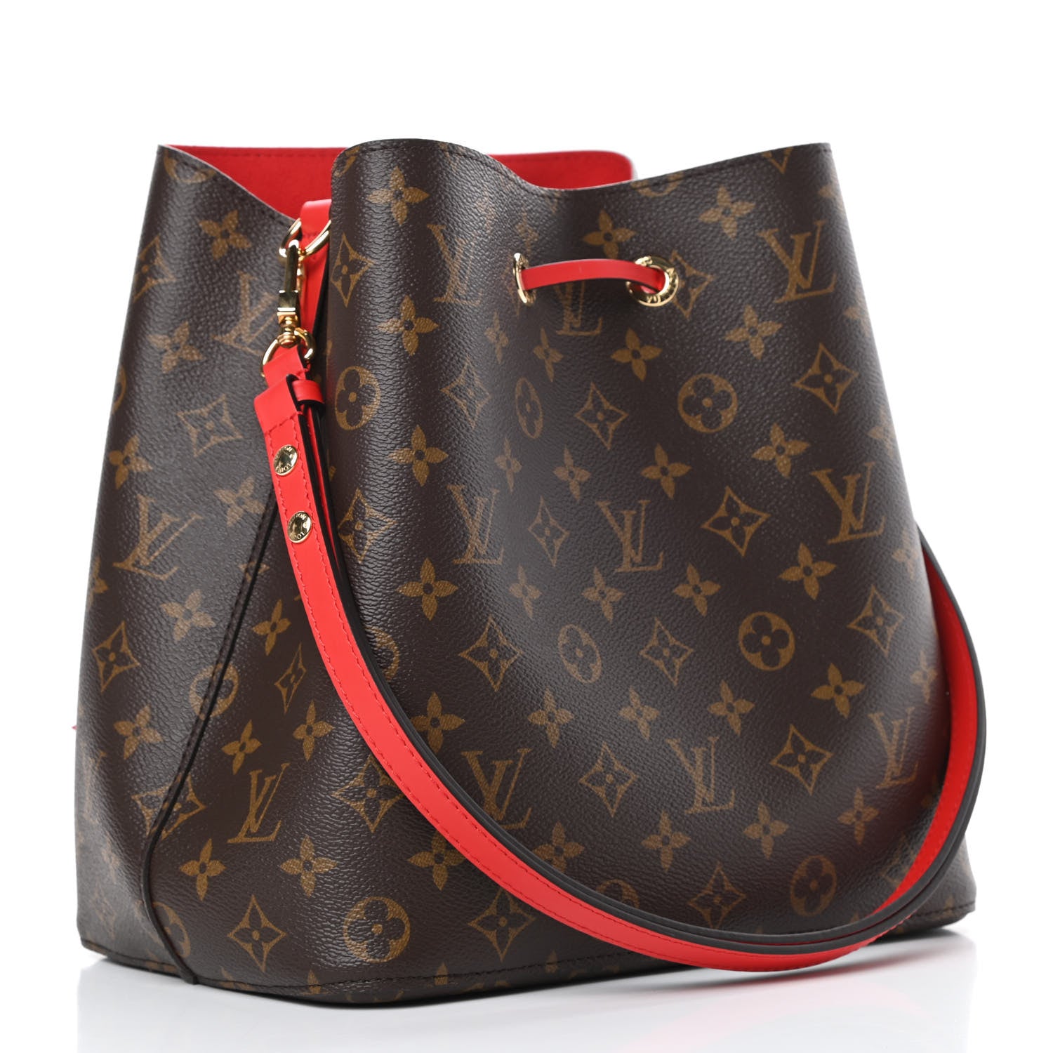 Louis Vuitton Monogram Neonoe MM Coquelicot 3 of 12
