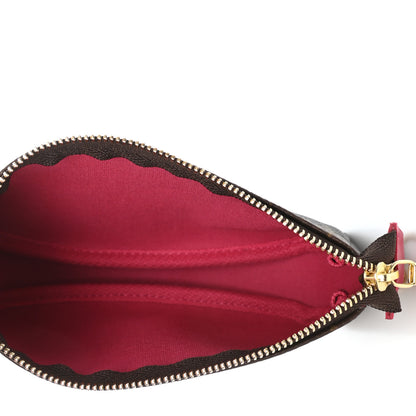 Louis Vuitton Monogram 2020 Christmas Animation Roller Coaster Mini Pochette Accessories Pivoine 5 of 8
