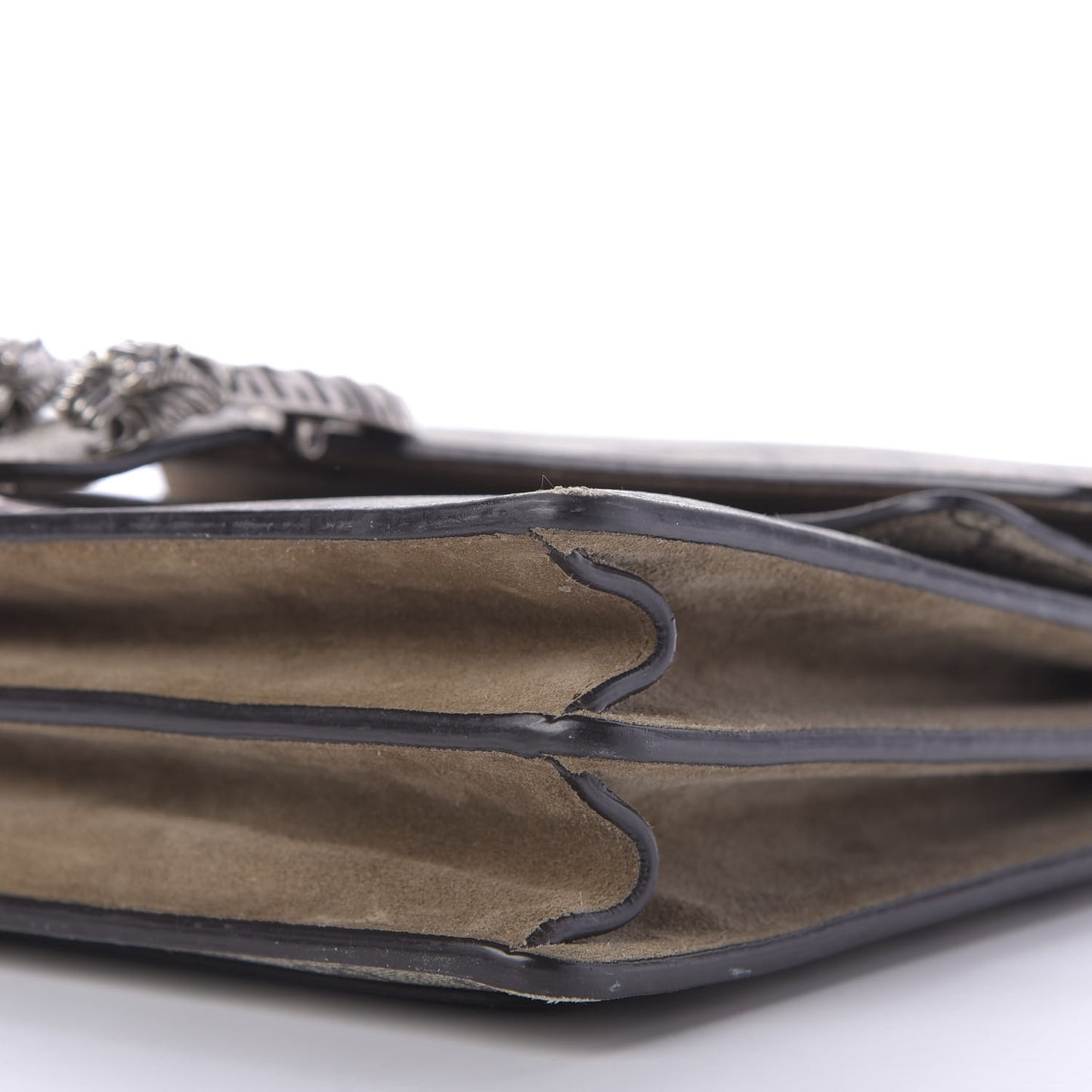 GG Supreme Monogram Medium Dionysus Shoulder Bag Taupe