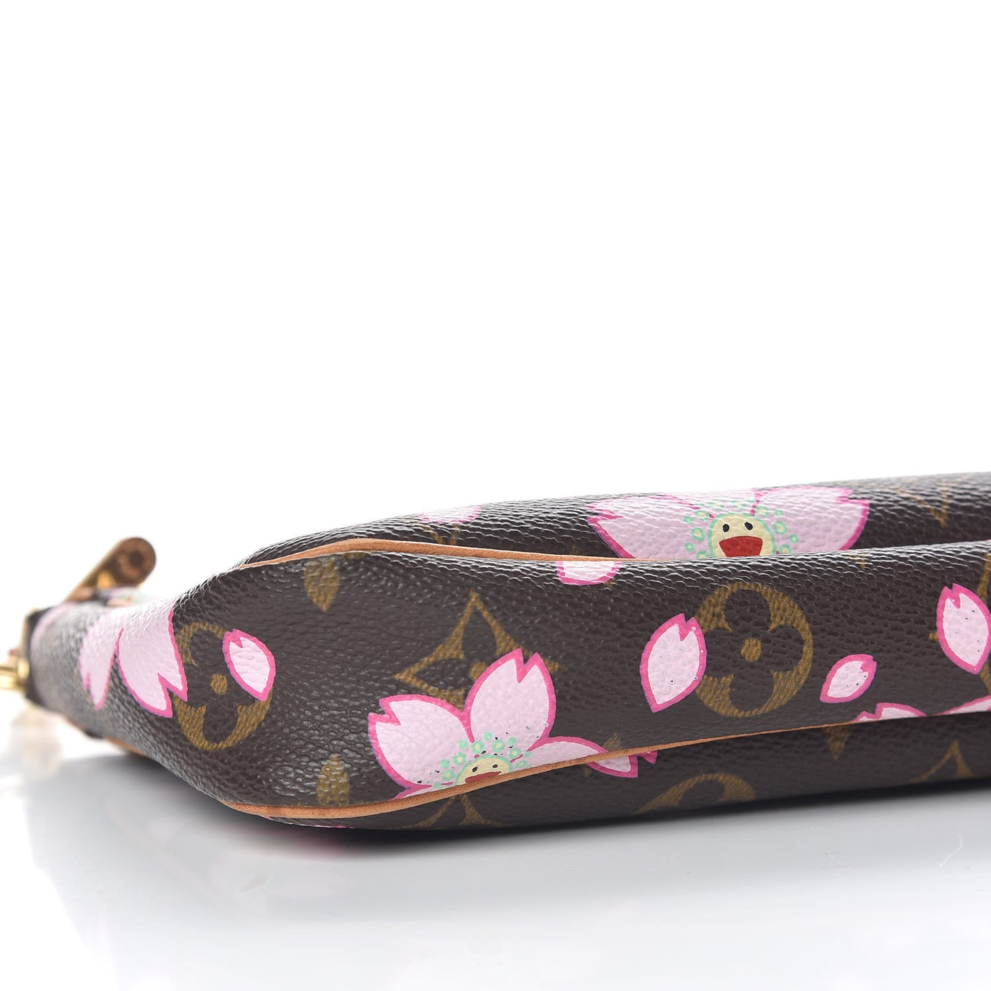 Monogram Cherry Blossom Pochette Accessories Brown