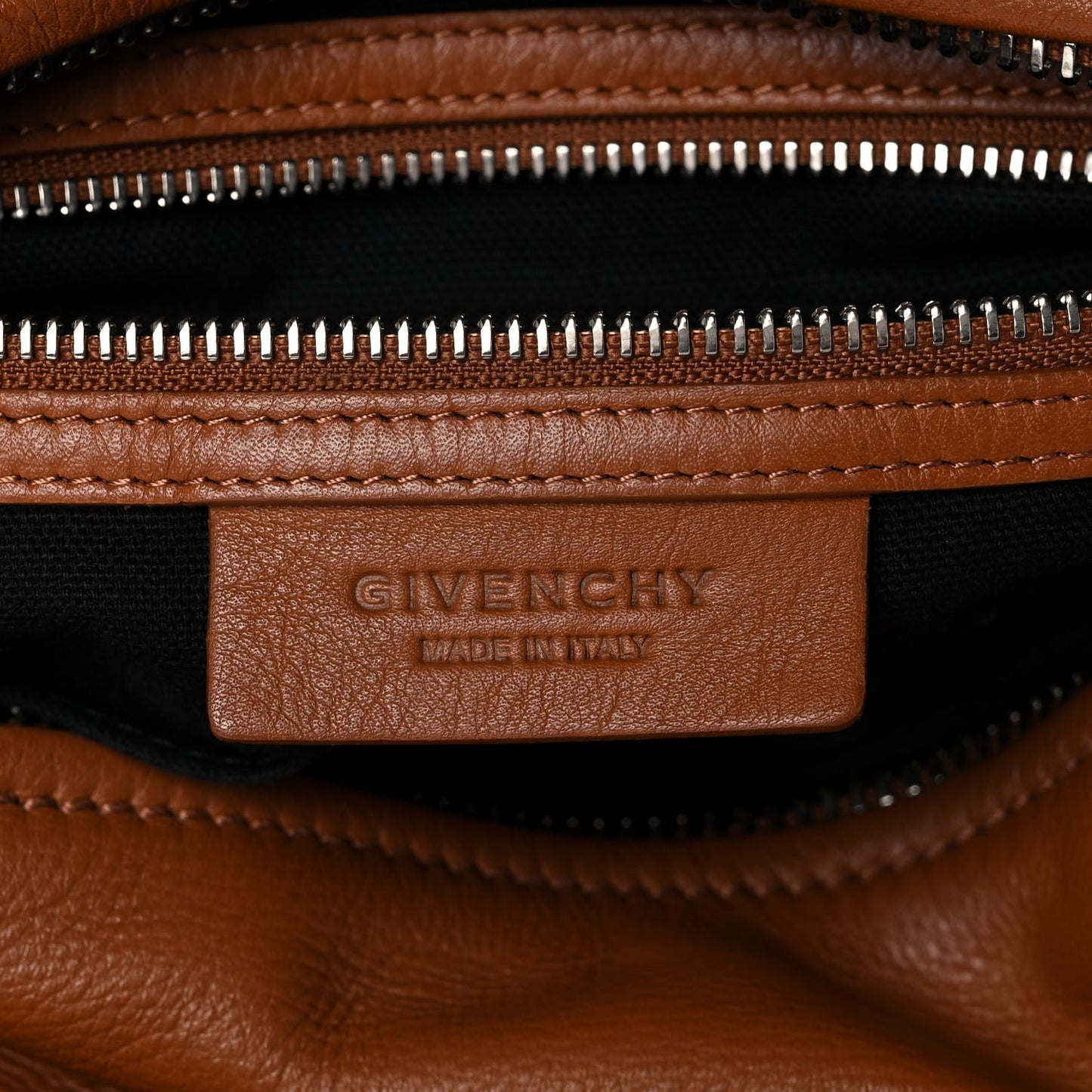 Calfskin Medium Bolt Stud Pandora Brown