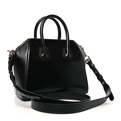 Givenchy Shiny Lord Calfskin Mini Antigona Black 3 of 10