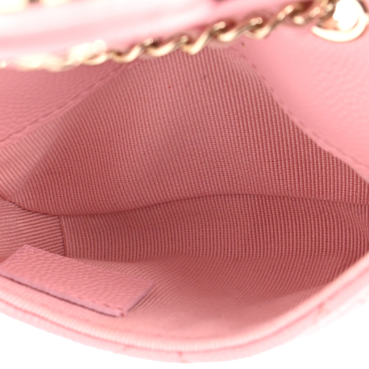 Chanel Caviar Quilted Mini Chain Belt Bag Light Pink 5 of 10
