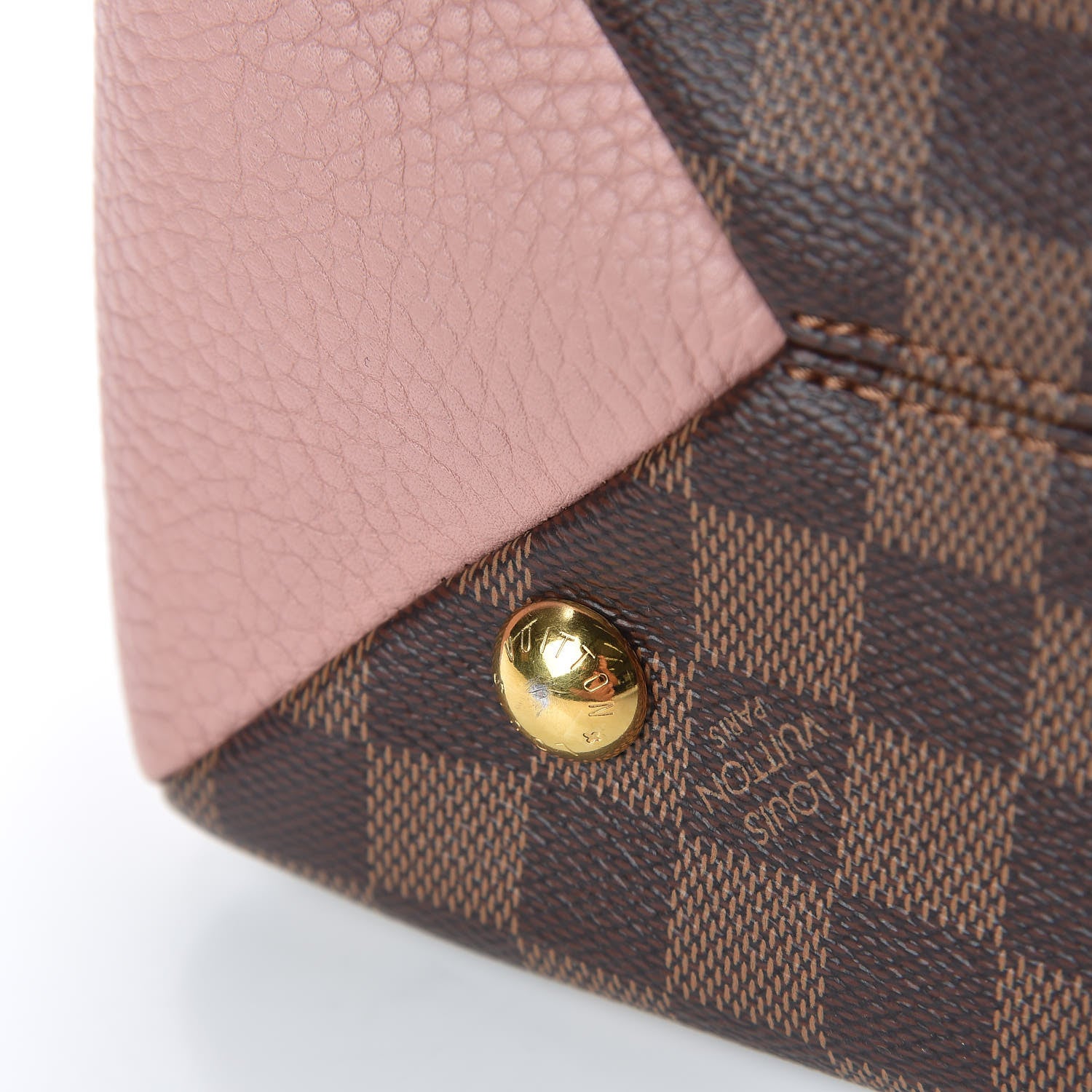 Louis Vuitton Damier Ebene Cuir Taurillon Brittany Magnolia 13 of 14