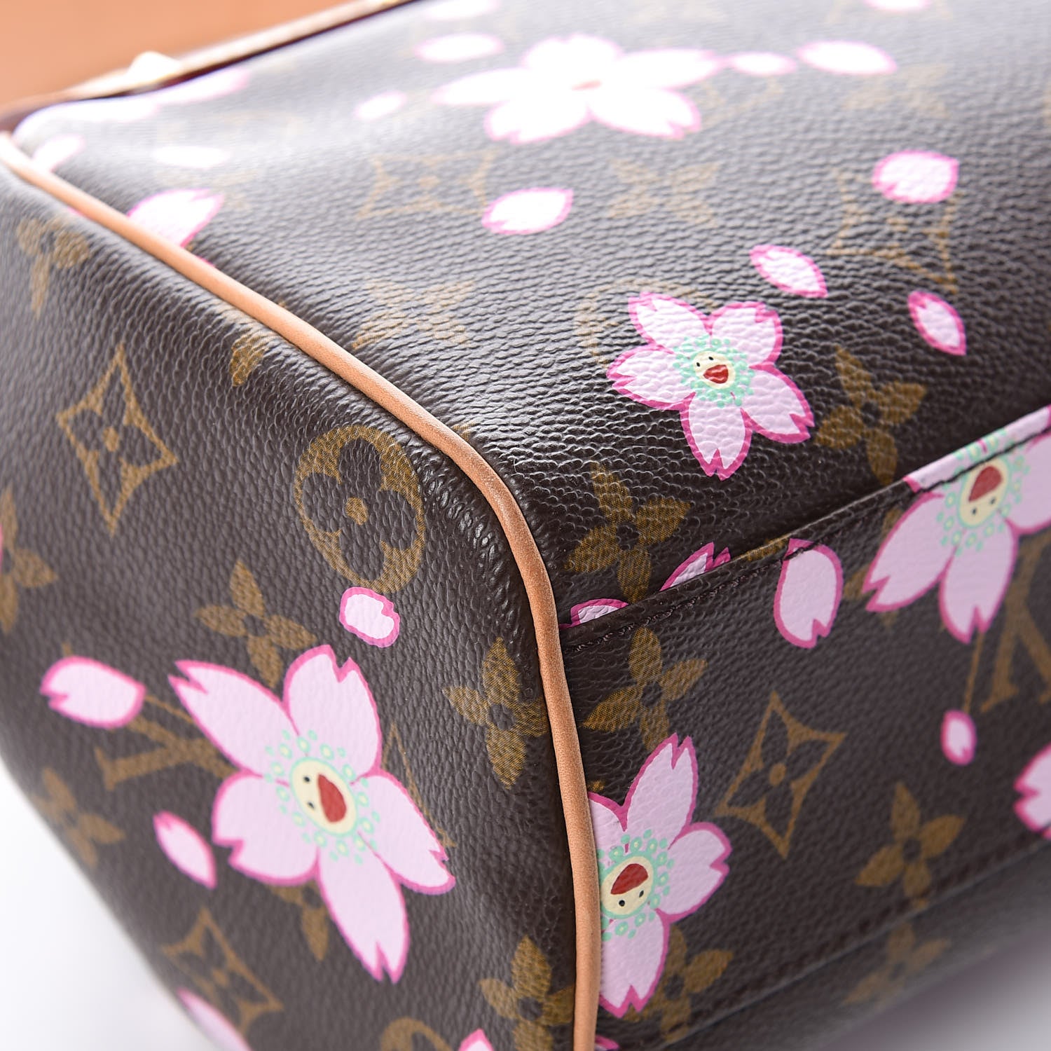 Louis Vuitton Monogram Cherry Blossom Sac Retro Bag Brown 17 of 20