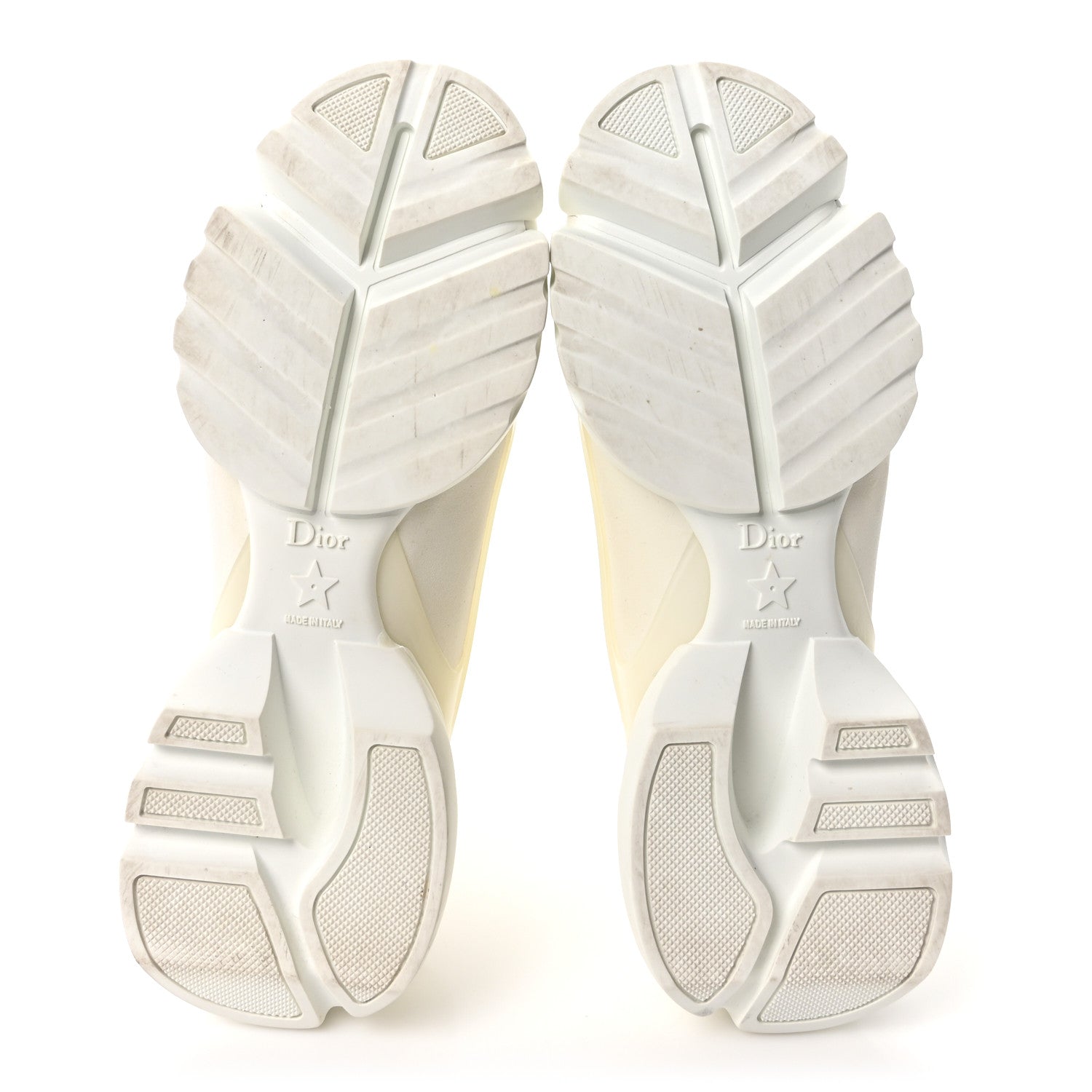 Christian Dior Technical Fabric Rubber Womens D-Connect Sneakers