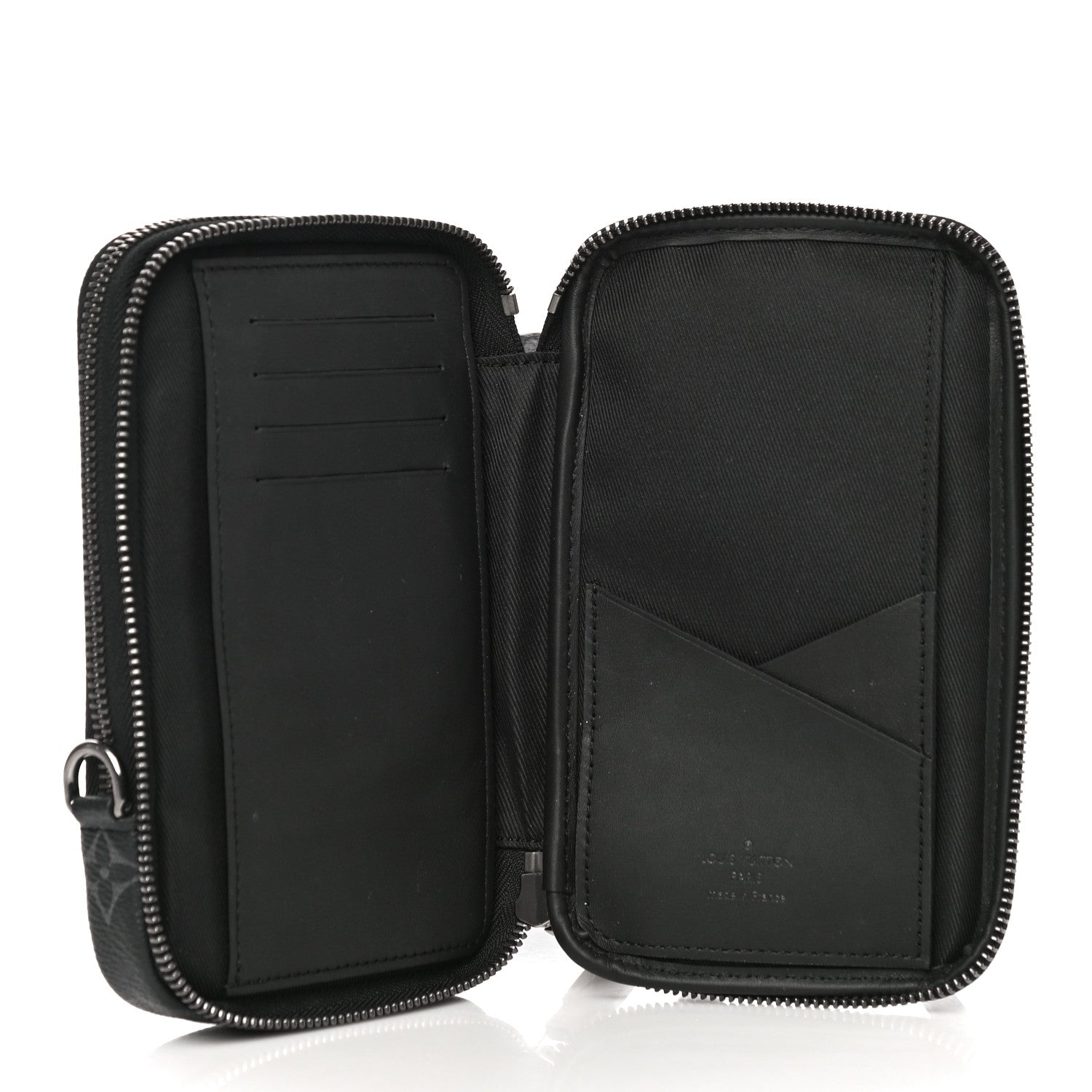 Louis Vuitton Monogram Eclipse Reverse Double Phone Pouch 5 of 10