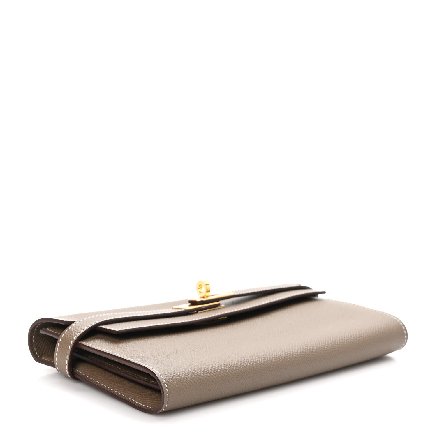 Hermes Epsom Kelly Longue Wallet Etoupe 4 of 13