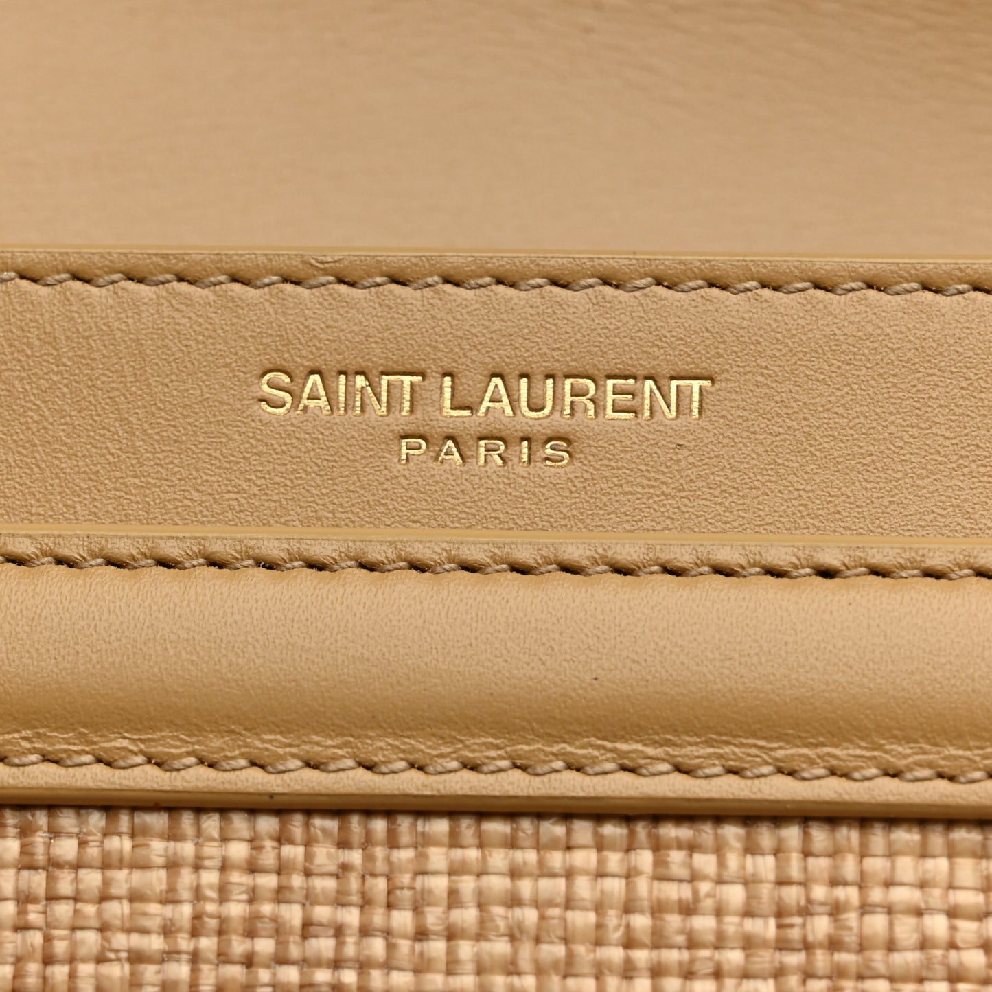 Canvas Calfskin Classic Monogram Cassandra Grege Brown Gold