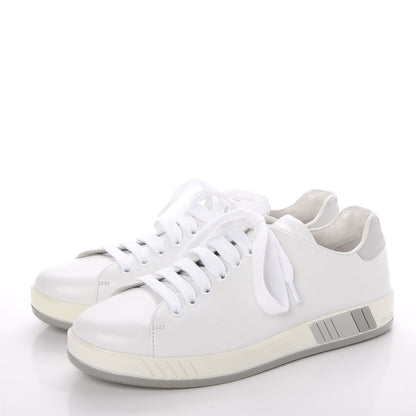 Prada Vitello Soft Low Top 30mm Sneakers 39 White 3 of 11