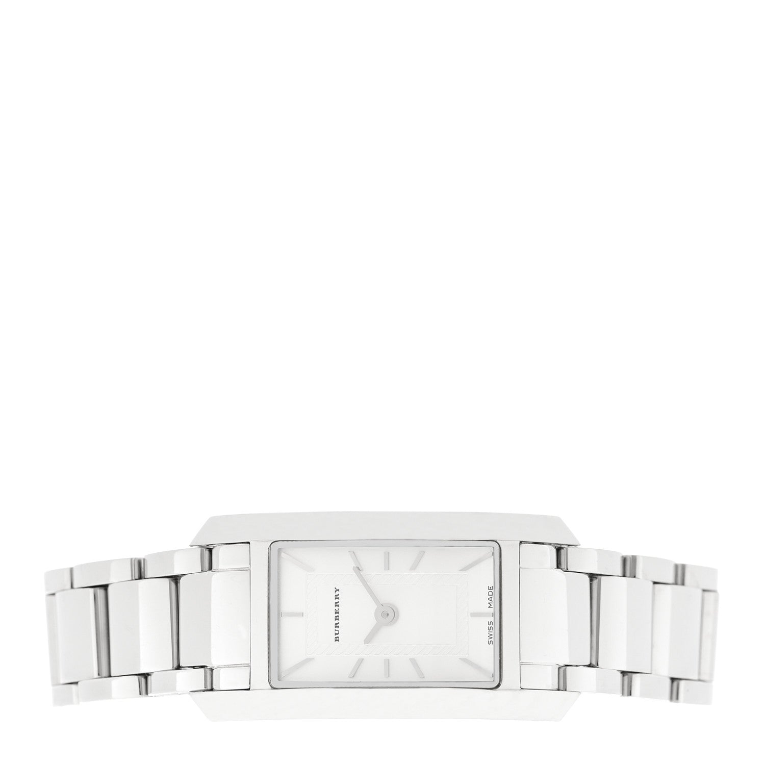 Burberry Stainless Steel 20mm Heritage Quartz Watch Silver BU1057 2 of 5