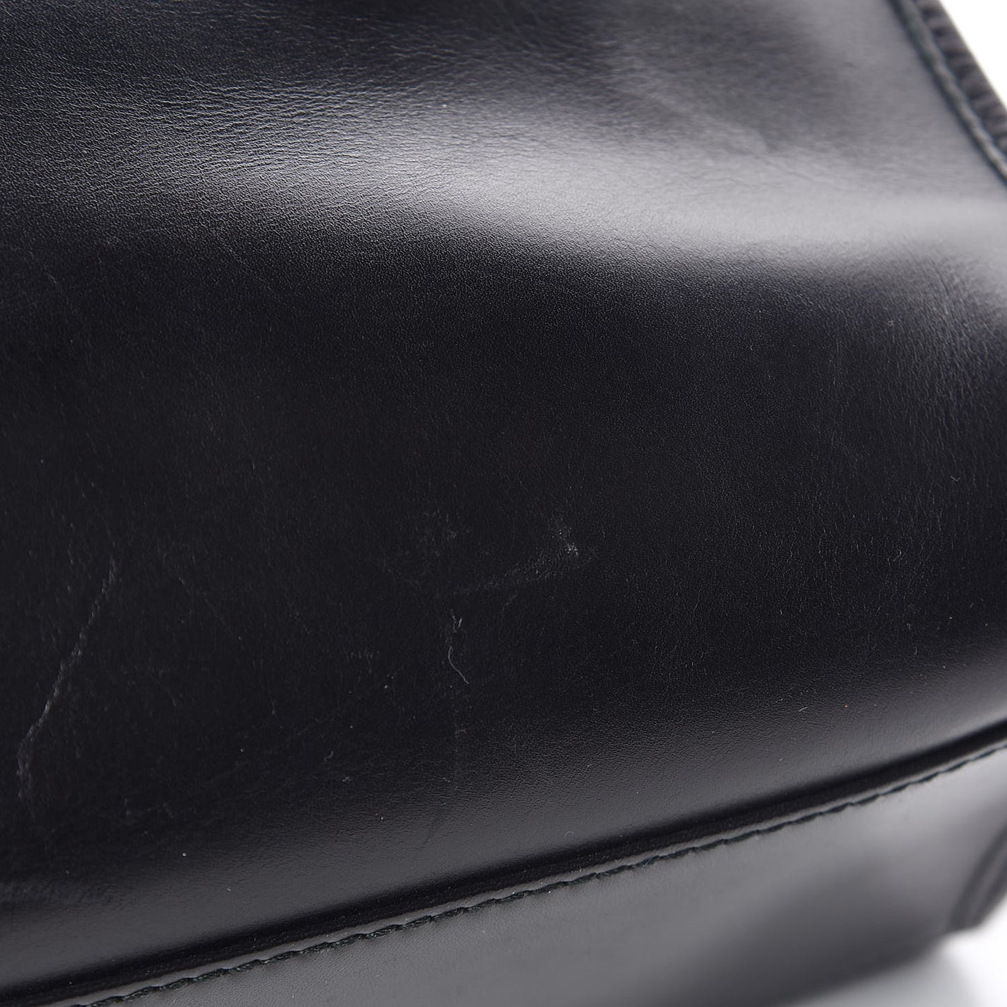 Smooth Calfskin Metallic Patent Giant 12 Silver Hardware City Black Gris