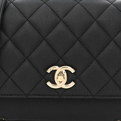 Chanel Caviar Quilted Medium Business Affinity Flap Black 8 of 11