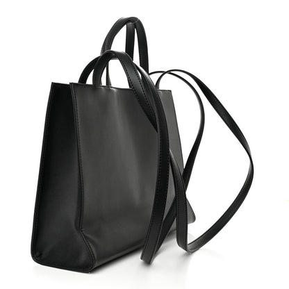 Telfar Vegan Leather Medium Shopping Bag Black 3 of 10
