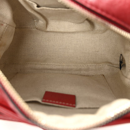 Gucci Pebbled Calfskin Small Soho Disco Bag Tabasco Red 5 of 10