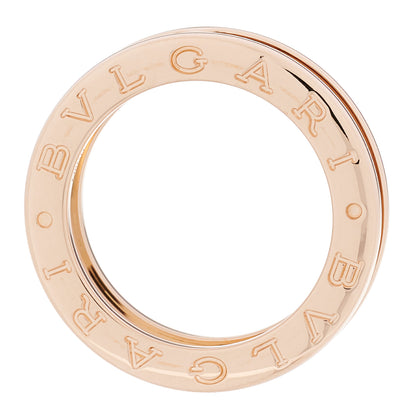 Bulgari 18K Rose Gold B.Zero1 One-Band Ring 50 5.25 5 of 5