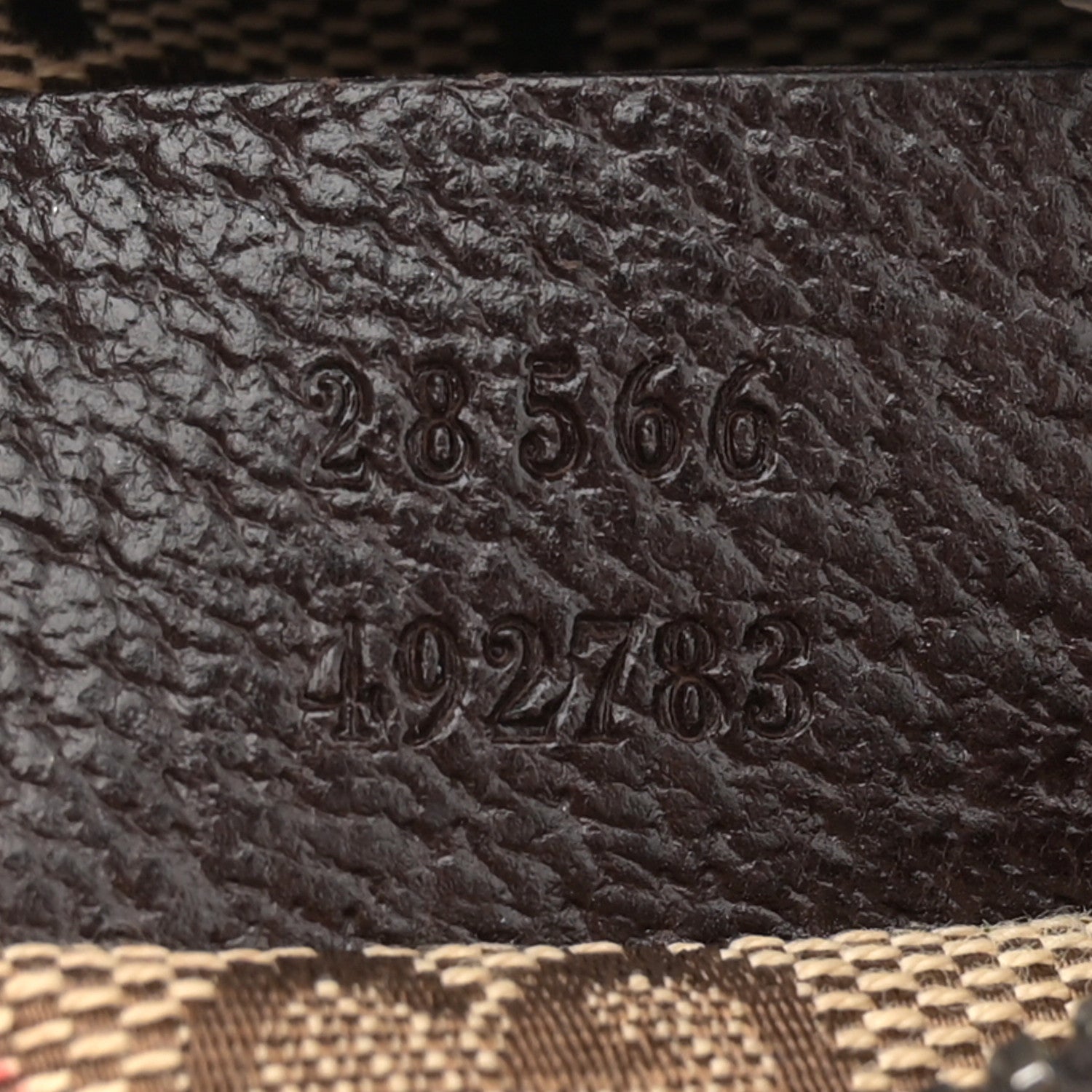 Gucci GG Monogram Web Double Pocket Belt Bag Dark Brown 7 of 11